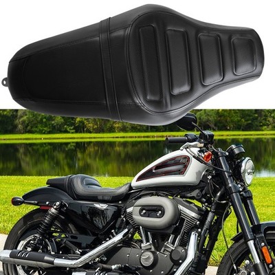 Moto Passenger Driver Two Up Seat For Harley Davidson Iron 883 XL883N 2010-2016