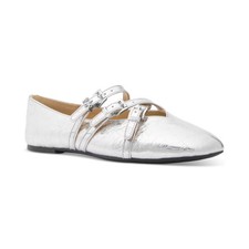 Women's Indy Flex Ballet Flats Silver