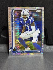 2025 Topps Chrome Football Charvarius Ward Pulsar Refractor #129 Colts