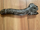 Antique Asian Carved Stone Animal Figurine Abstract Form 11” Sculpture Phallic — photo 2