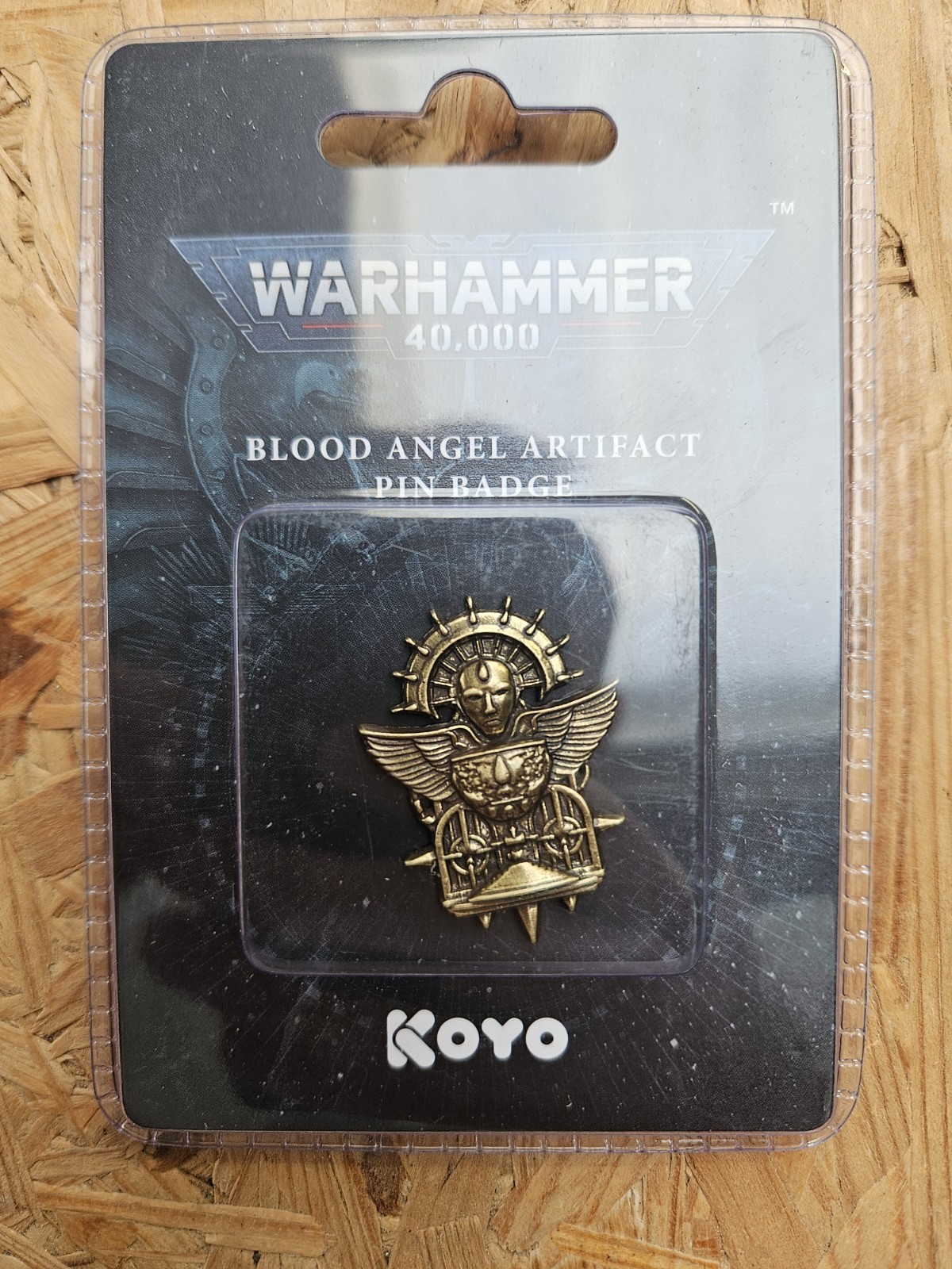 Warhammer 40k Koyo Blood Angel Artifact Pin Badge New Sealed