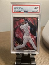 2024 FINEST JOHAN ROJAS RC /5 red refractor PHILADELPHIA PHILLIES #190 UNCOMMON