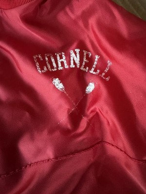 VTG Vintage Cornell Rowing Crew Jacket Men s XL Red And white