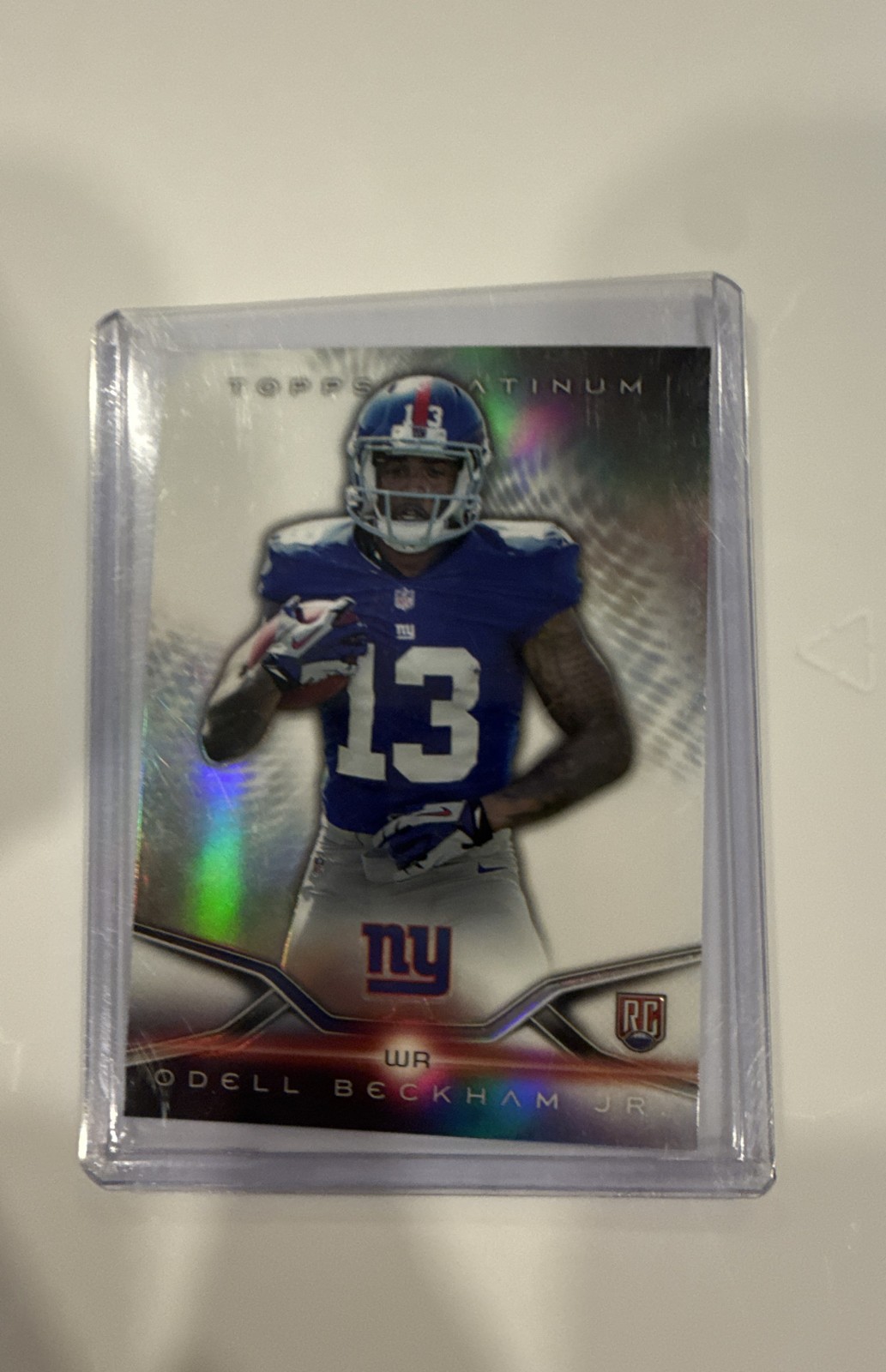 Odell Beckham Jr. Topps Platinum #117 Base