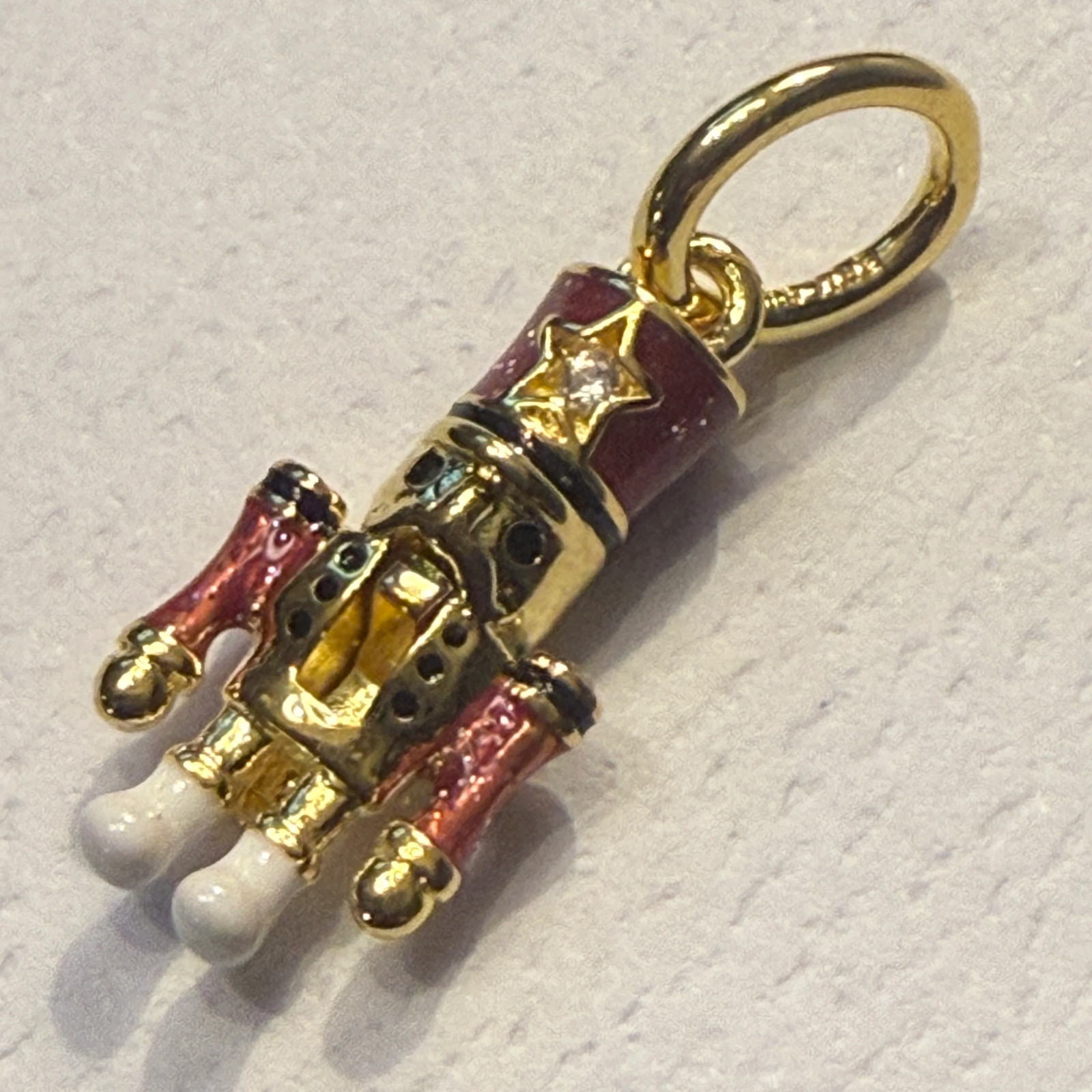 Authentic Pandora Moveable Nutcracker Dangle Char… - image 5
