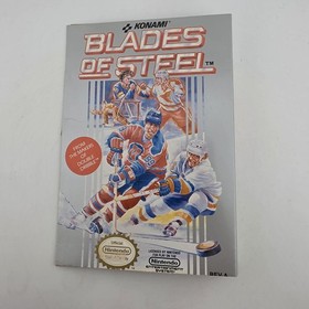 Blades of Steel Nintendo Nes - Box Only - Rental Case (No Game)