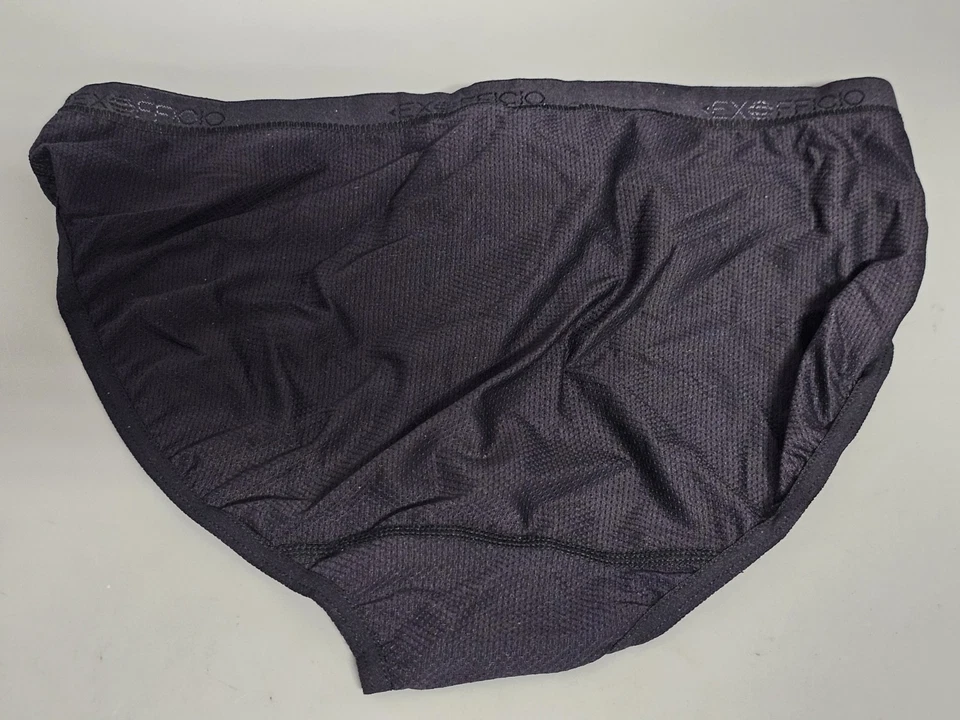 Новый с Ярлыками EXOFFICIO женщин GIVE-N-GO бикини путешествий трусики нижнее белье черный размер маленький - Изображение 4 из 4
