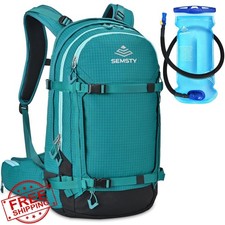 Semsty Ski Snowboard Hydration Backpack 2L Water Reservoir Insulated