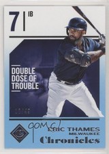 2018 Panini Chronicles Blue 13/49 Eric Thames #31 0e3