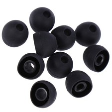 10 Pcs Silicone Earphone Tips Earbud Caps Cancelling Replacement 13 mm