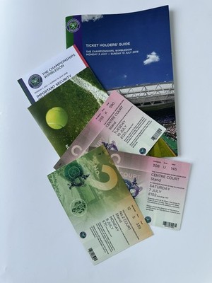 Wimbledon Championships 2018 Tickets für 3 Tage Centre Court & Nr. 2. Gratis Versand
