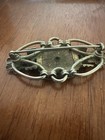 Vintage WWII US ARMY CAMPHOR GLASS Sweetheart Pin Brooch 1940's — photo 1