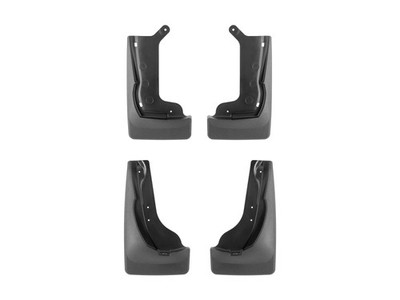 WeatherTech No-Drill MudFlaps - 110176-120176 - Black