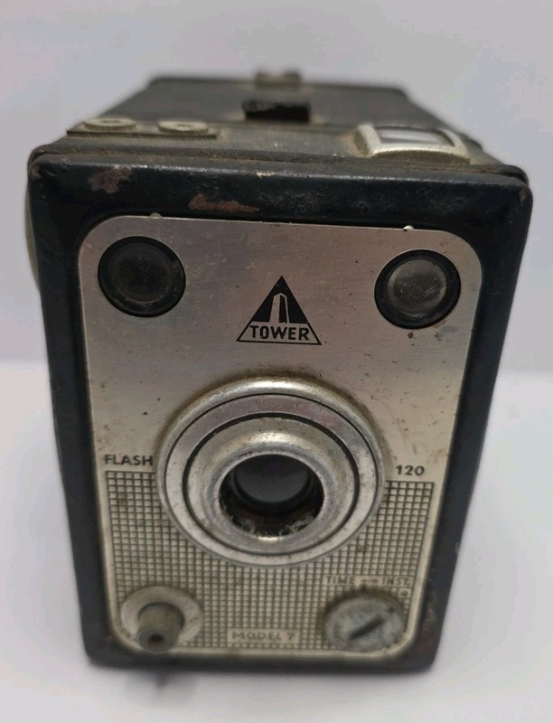 Vintage Tower Model 7 Camera, 120 Camera 6x9cm 1950's Untested READ!
