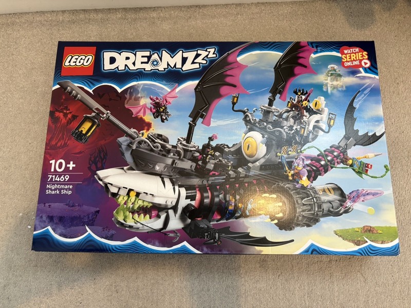 LEGO DREAMZzz: Nightmare Shark Ship (71469) - Brand New & Sealed Set