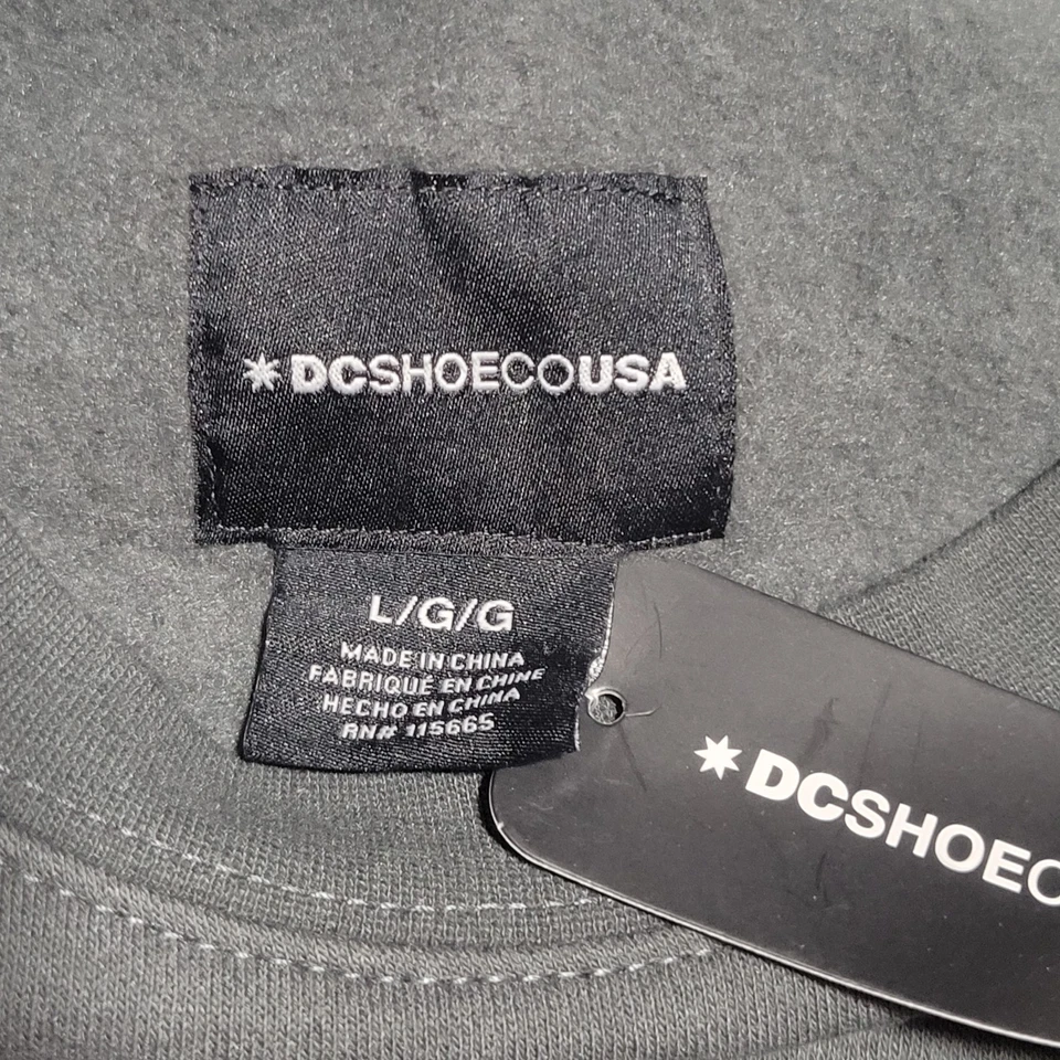 Sudadera gris DC Shoes para mujer talla grande Foto 3 de 4