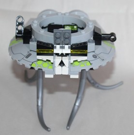 Lego DC Comics Super Heroes Brainiac Attack 76040 Incomplete for Parts