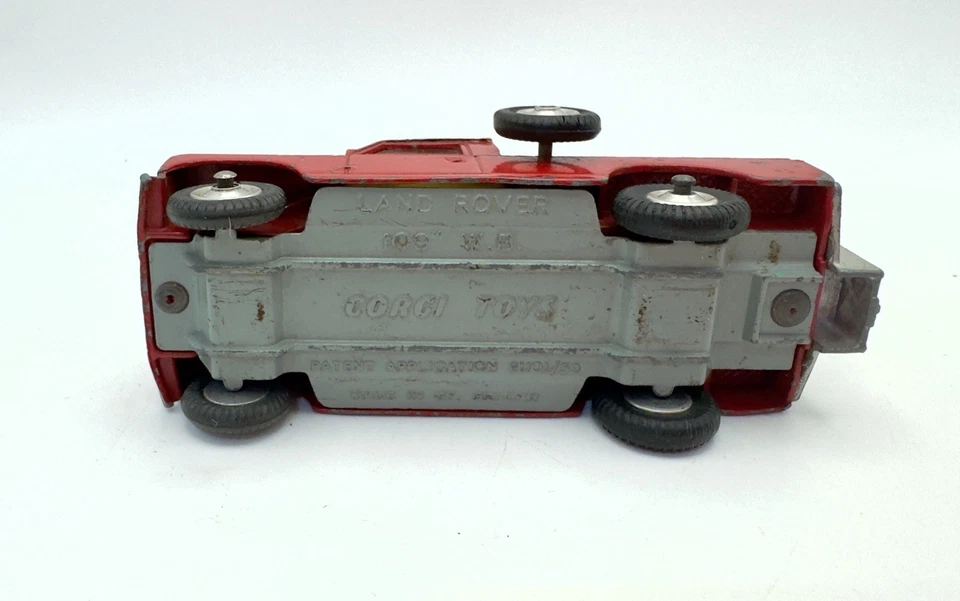 VEHÍCULO DE RECUPERACIÓN CORGI LAND ROVER 109 - Hecho en Gran Bretaña 68/69 Foto 4 de 4
