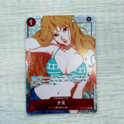 ONE PIECE Card Nami OP01-016 Asia PAR Premium Girls Edition for Asia JAPAN FS