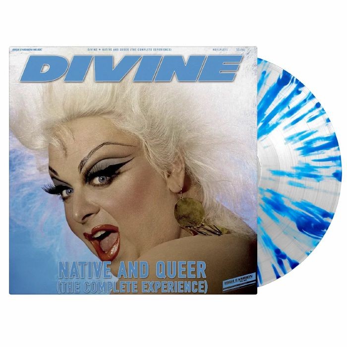 DIVINE - Native & Queer: The Complete Experience - LIMITED CLEAR BLUE VINYL LP