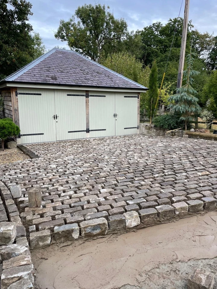 Reclaimed Granite Cobblestones Setts from Glasgow King George the 5th Docks - Image 3 of 4