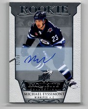 2022-23 Upper Deck Ice Exquisite Collection Signatures Rookie Michael Eyssimont