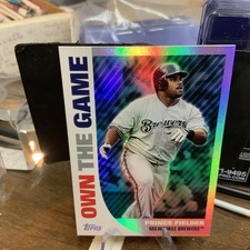 Prince Fielder 2008 Topps Own The Game #OTG2 Foil - Brewers