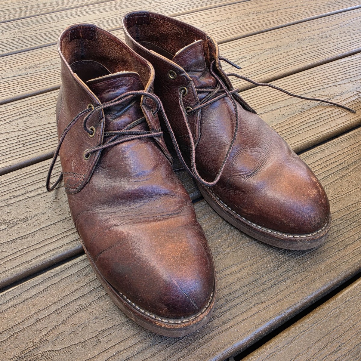 Red Wing 9215 Foreman Heritage Brown Chukka Boots Mens Size 10 | eBay