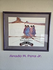 Amado M. Pena Jr. Artwork Print Michael Murphys West Fest 1991-Native Americans