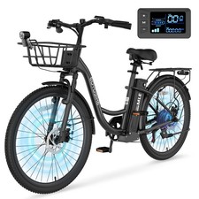 NAIZEA 26" Tires Electric Bike for Adults,700W Peak Power City Commuter E Bikes