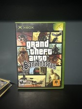 Grand Theft Auto: San Andreas Xbox, 2005 Complete With Manual