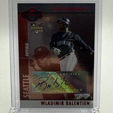 2008 Topps Co-Signers #109, WLADIMIR BALENTIEN RC Auto /500, Seattle Mariners
