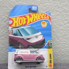 Hot Wheels VW ID. Buzz Bomb 1:64 Diecast Van Pink HW Euro Series