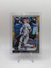 2025 Topps Chrome MLS #151 Gabriel Pec Gold Wave Refractor #/50