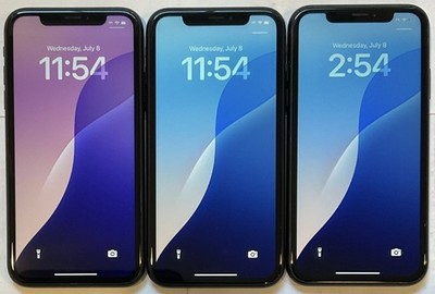 LOT OF THREE TESTED USED BLACK GSM UNLOCKED iPhone XR, 64GB A1984 MH563LL/A