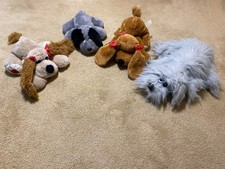 Original Pound Puppies Tonka 1985 Vintage Antics Rare Plush Stuffed Animal Lot