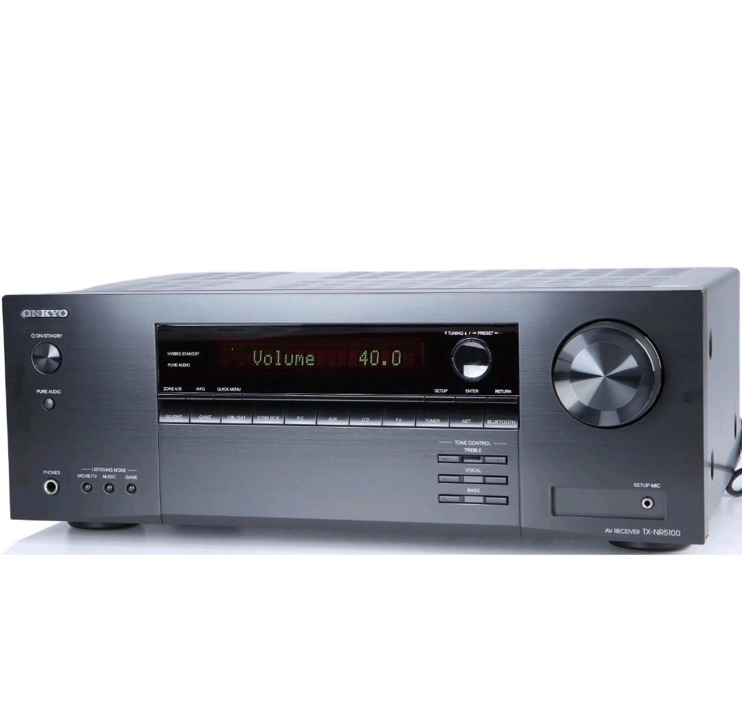 Onkyo TX-NR5100 7.2 channel home theater receiver with Dolby Atmos B Stock