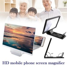14 Inch Mobile Phone Screen Amplifier 3d Magnifying Glass Stand Magnifier Hd Vid