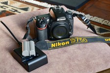 Nikon D750 Camera Body. 24.3MP Full Frame. Low Shutter Count 17,000. Immaculate.