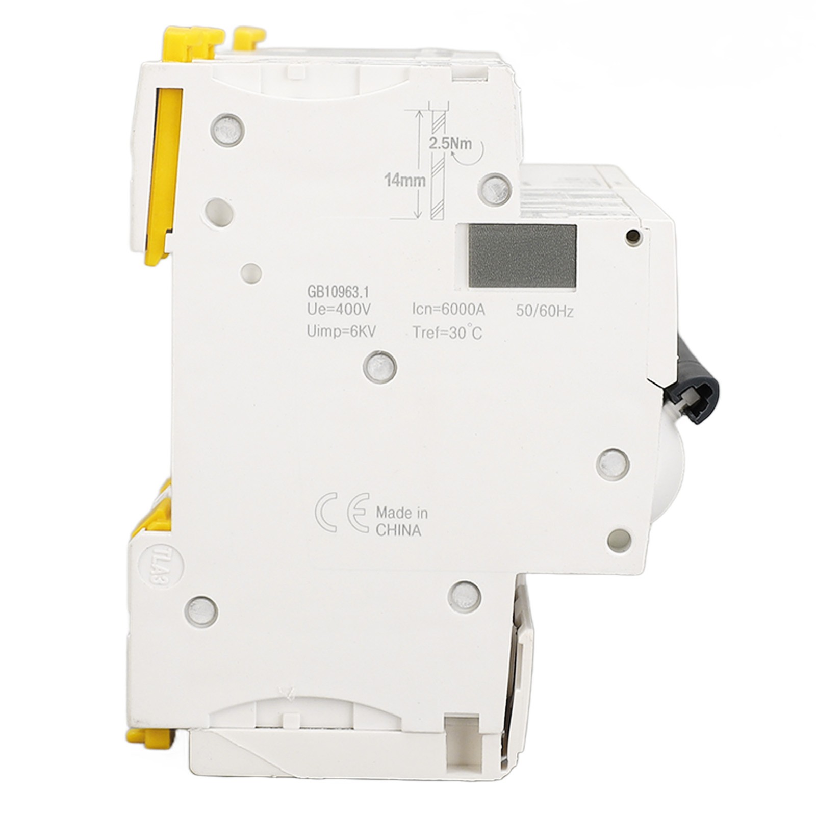 Miniature Circuit Breaker PA66 Flame Retardant Shell 4P And N Circuit Breaker