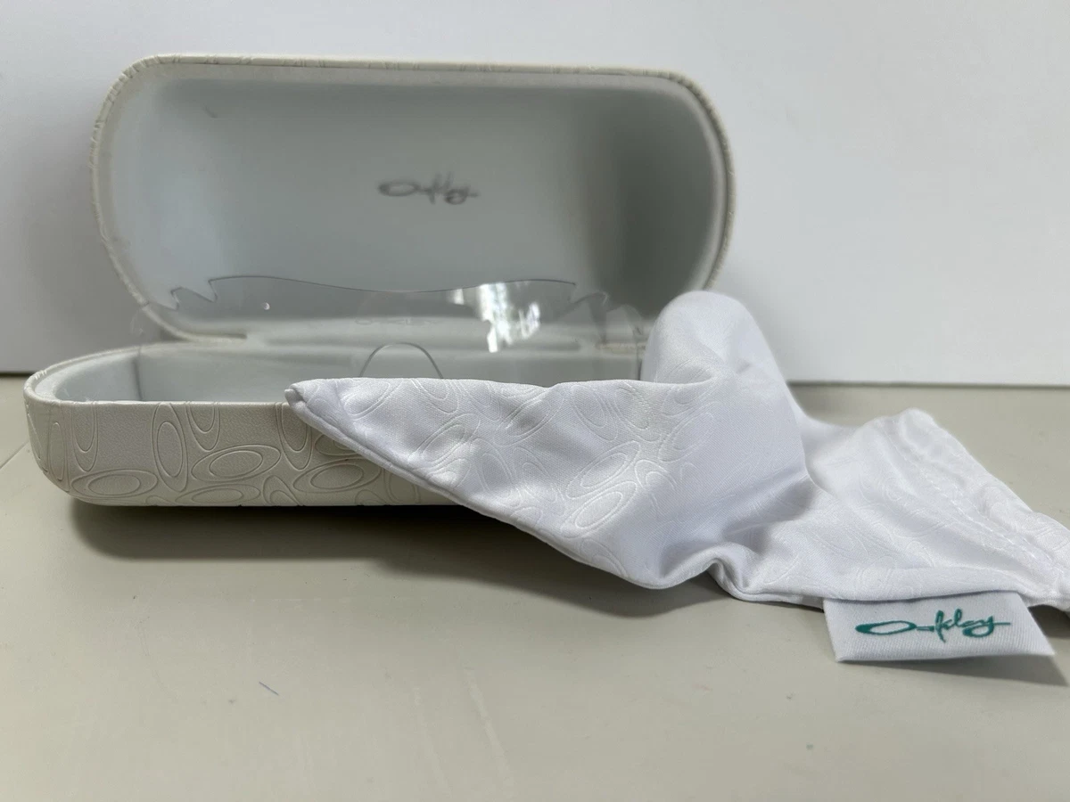 Lot of 5 NEW Oakley Hard case White (No Sunglasses Oakley Eyeglass Cases & Storage for Sale - eBay main image 3
