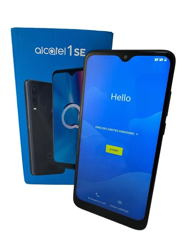  Alcatel 1SE 5030D Box Grey 32GB 6.22" Unlocked 4G Android Grade A  1Y Warranty  - Image 2 of 4