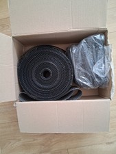 Coburg Gutter Grid Gutter Guard Black, suitable for half round Gutters