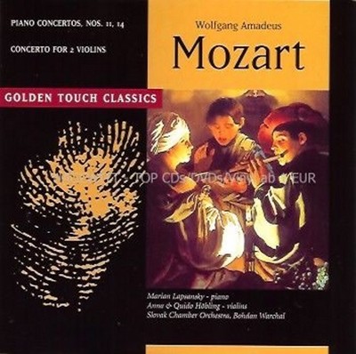 Mozart: Piano Concertos, No.11 u. 14/for 2 Violins - CD, Marian Lapsansky u.a.