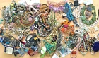R 15.5 Lbs+ HUGE Vtg Costume to Fashion Jewelry lot Necklace Bead Chain UNSORTED