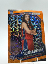 Panini 2025 Prizm WNBA Georgia Amoore Orange Velocity Prizm #103 Rookie