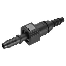 1Set Car Fuel Line 0� Quick Connect Straight Fittings 1/4"ID