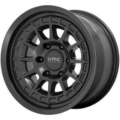 KMC KM719 Canyon 17x8.5 6x5.5'' +0mm Satin Black Wheel Rim 17'' Inch