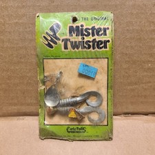 Vintage 70s/80s Mister Twister Fishing Lure with spinner, NOS