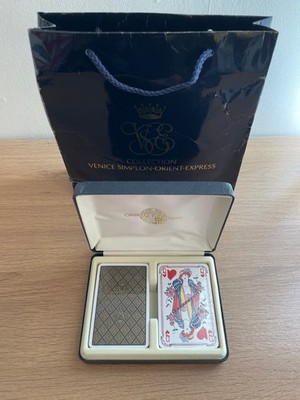Venice Simplon Orient Express Playing Cards Box 2 Sealed Decks